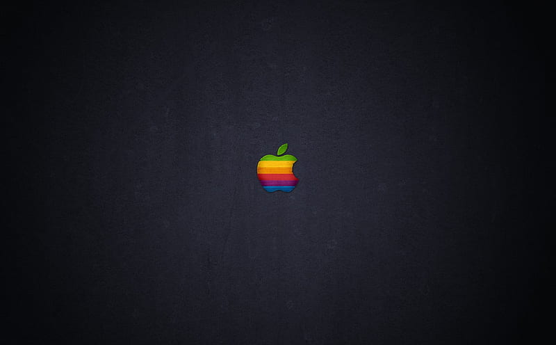 Wood Retro Apple, apple, pattern, retro, textures, logo, graphics, wood, vector, HD wallpaper
