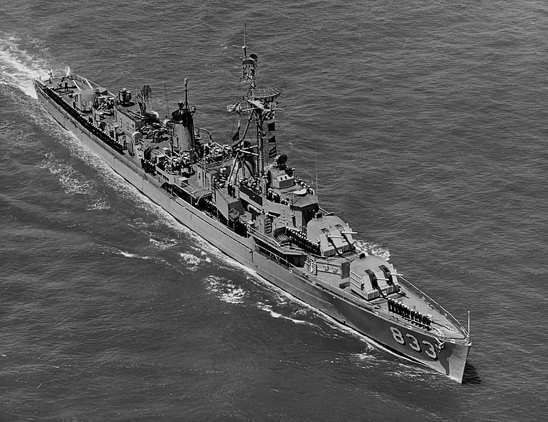 USS Herbert J. Thomas (DD-833), military, San Francisco, USN, ship, HD wallpaper