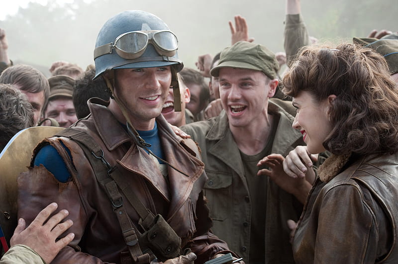 Captain America, Captain America: The First Avenger, Steve Rogers , Chris Evans , Peggy Carter , Hayley Atwell, HD wallpaper