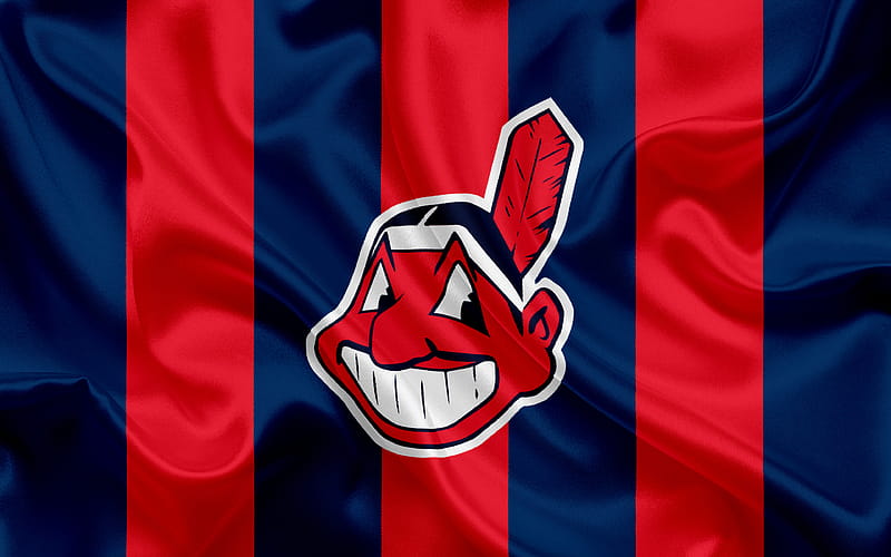 Download Cleveland Indians Chief Wahoo Neon Pink Wallpaper