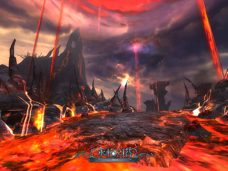 AION-THE TOWER OF ETERNITY, lava, aion, battle, field, HD wallpaper