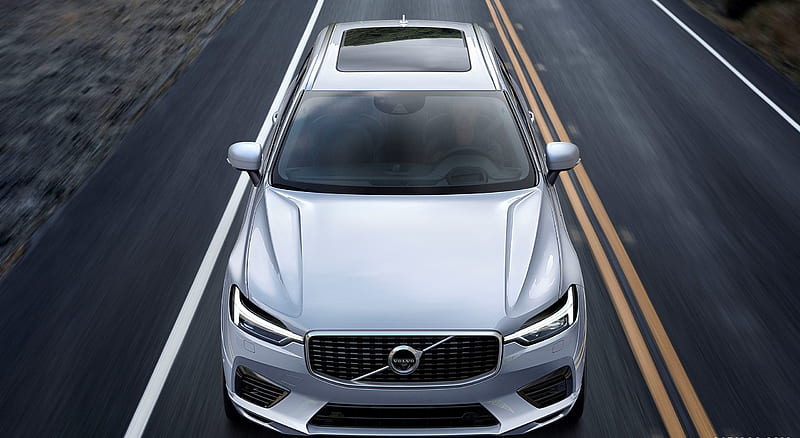 2018 Volvo XC60 T8 R-Design (Color: Crystal White) - Top , car, HD wallpaper