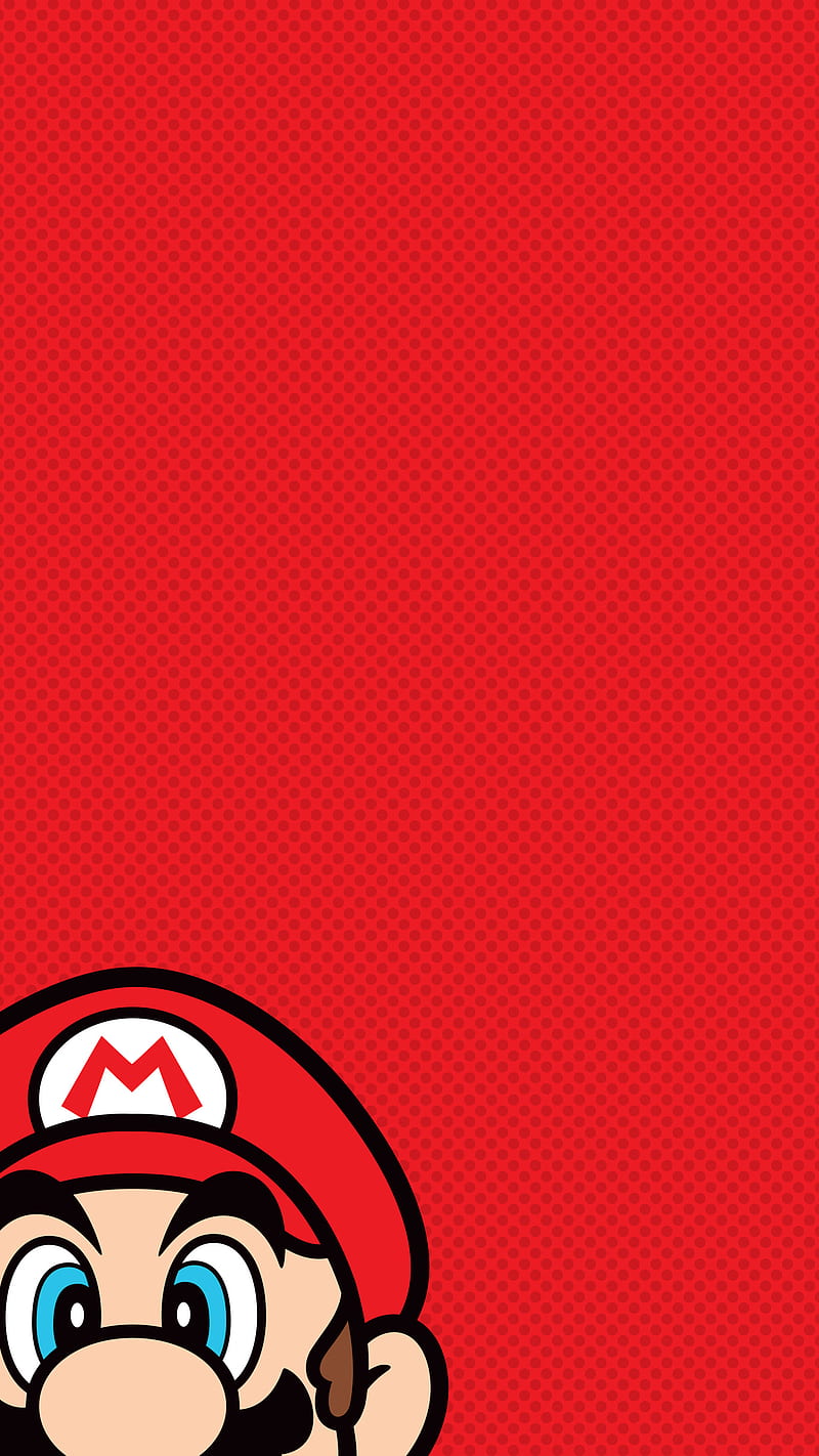 Peeking Mario MN, games, nintendo, super mario bros, HD phone wallpaper |  Peakpx