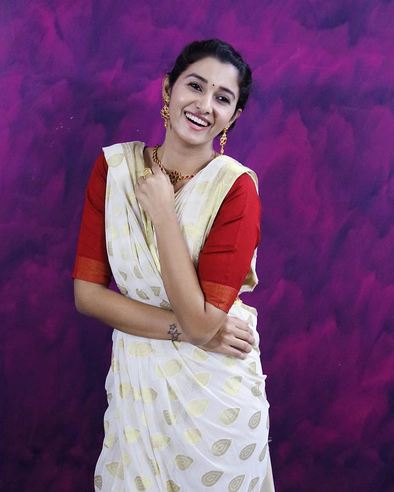 priya bhavani shankar, eye, dress, HD phone wallpaper