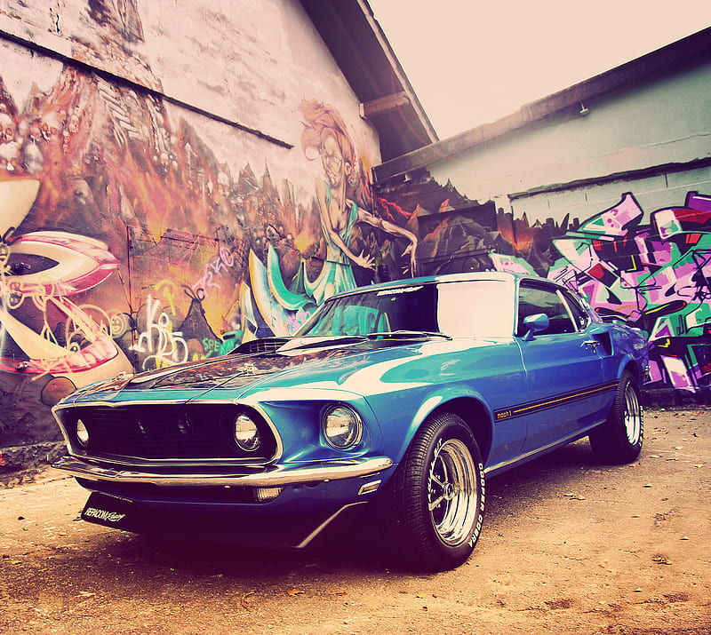 Ford Mustang 1969, amazing, car, muscle, tuned, HD wallpaper