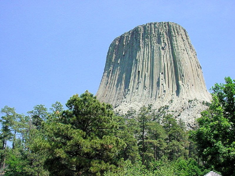 Devils Tower, WY, mountain, national monument, mato tipila, devils tower, HD wallpaper
