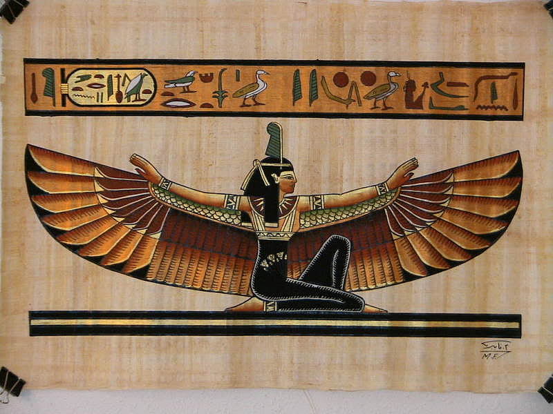 Ma'at, goddess, truth, egyptian, justice, maat, harmony, HD wallpaper