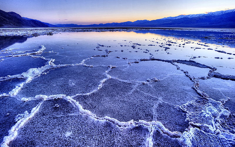 Badwater Basin , USA, National Park, bonito, graphy, California, Death Valley, wide screen, nature, scenery, landscape, HD wallpaper