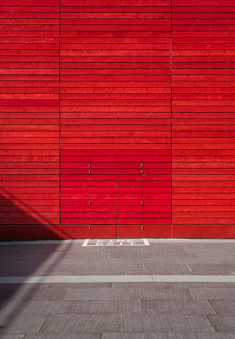 RED Wall, edge, background, elegance, desenho, sharp, elegant, wood, style, HD phone wallpaper