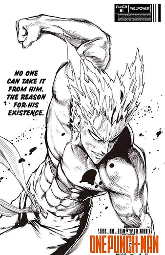 Garou <3  Mangá one punch man, Poses de luta, Desenho de anime