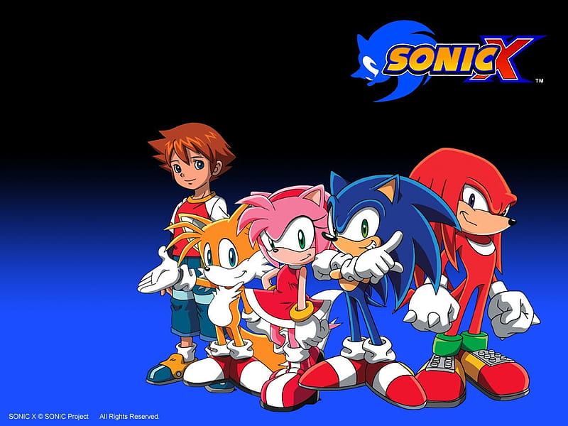 Anime Sonic X Sonic The Hedgehog Shadow The Hedgehog Miles Tails