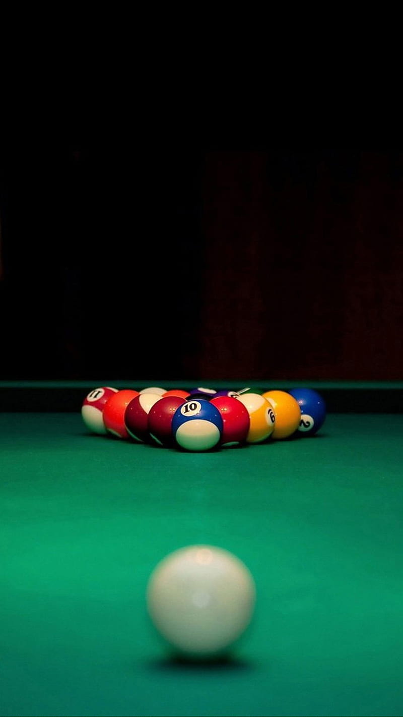 Snooker-Table, pool, snooker, table, HD phone wallpaper