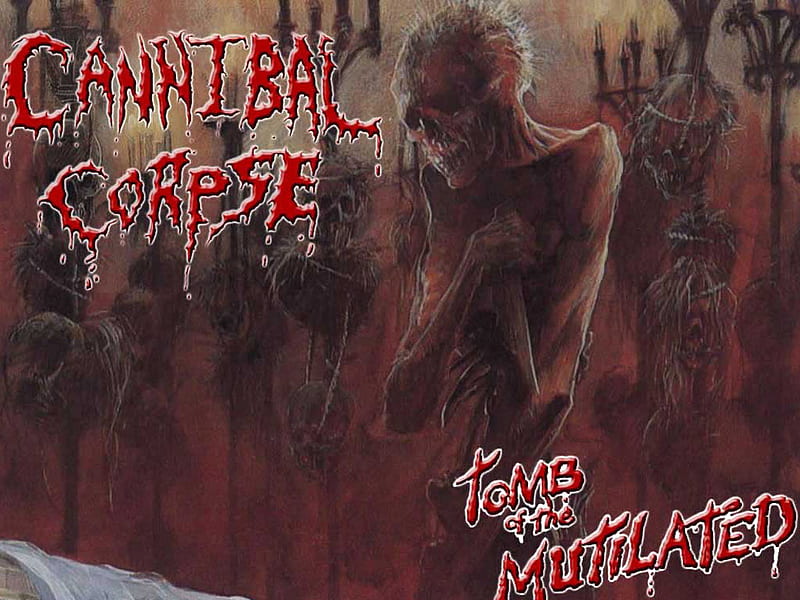 Cannibal Corpse, metal, tomb, corpse, death, cannibal, mutilated, HD wallpaper