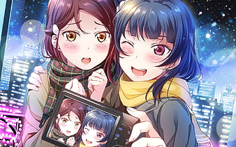 Ohara Mari and Sakurauchi Riko - Other & Anime Background Wallpapers on  Desktop Nexus (Image 2266459)