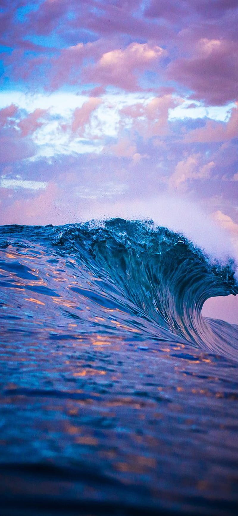 Waves, beach, ocean, sea, summer, wave, HD phone wallpaper