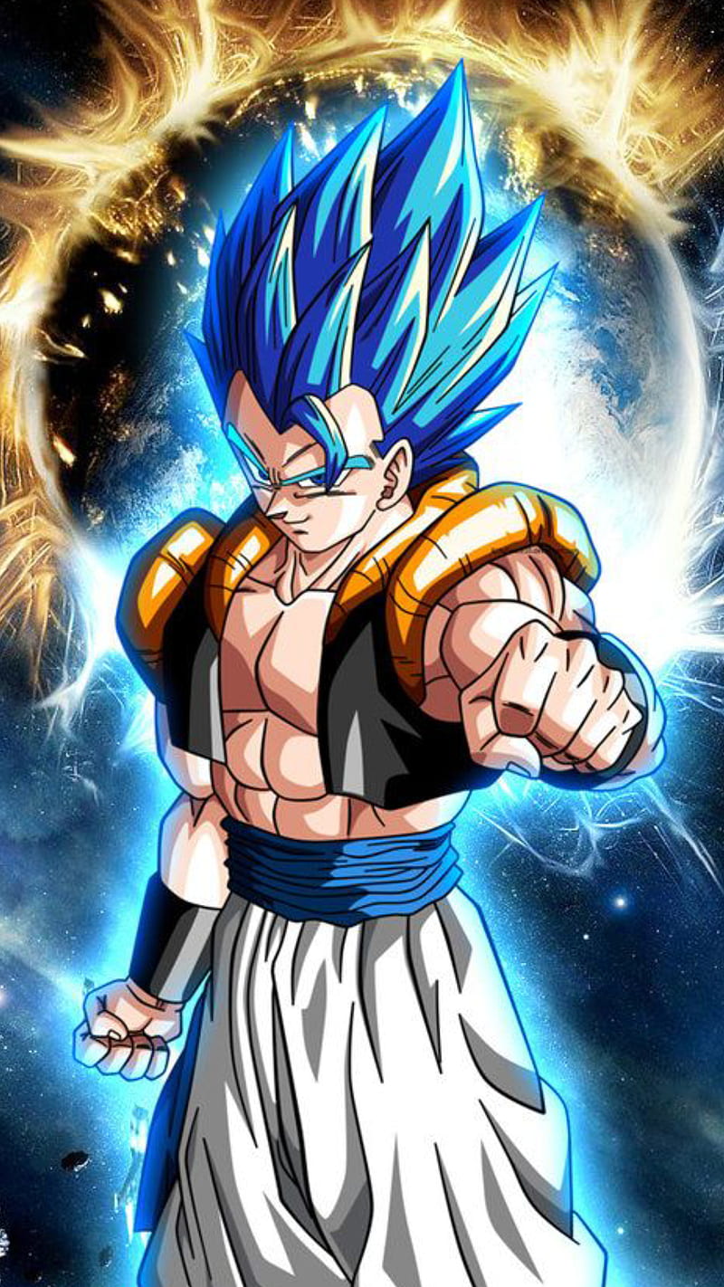 Gogeta blue, dragon, ball, super, broly, ssgss, saiyan, HD phone