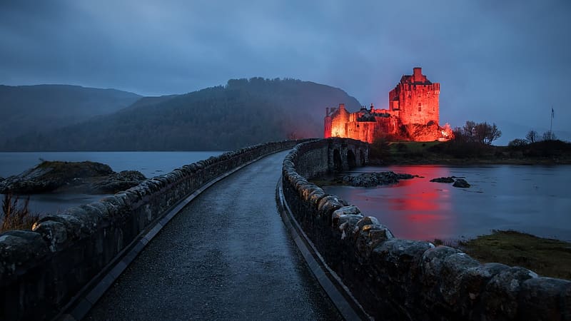 Eilean Donan Castle - Scotland, Scottish Castles, Scottish Highlands, Eilean Donan Castle, Scotland, HD wallpaper