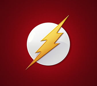 The flash logo (white), symbol, art, HD phone wallpaper