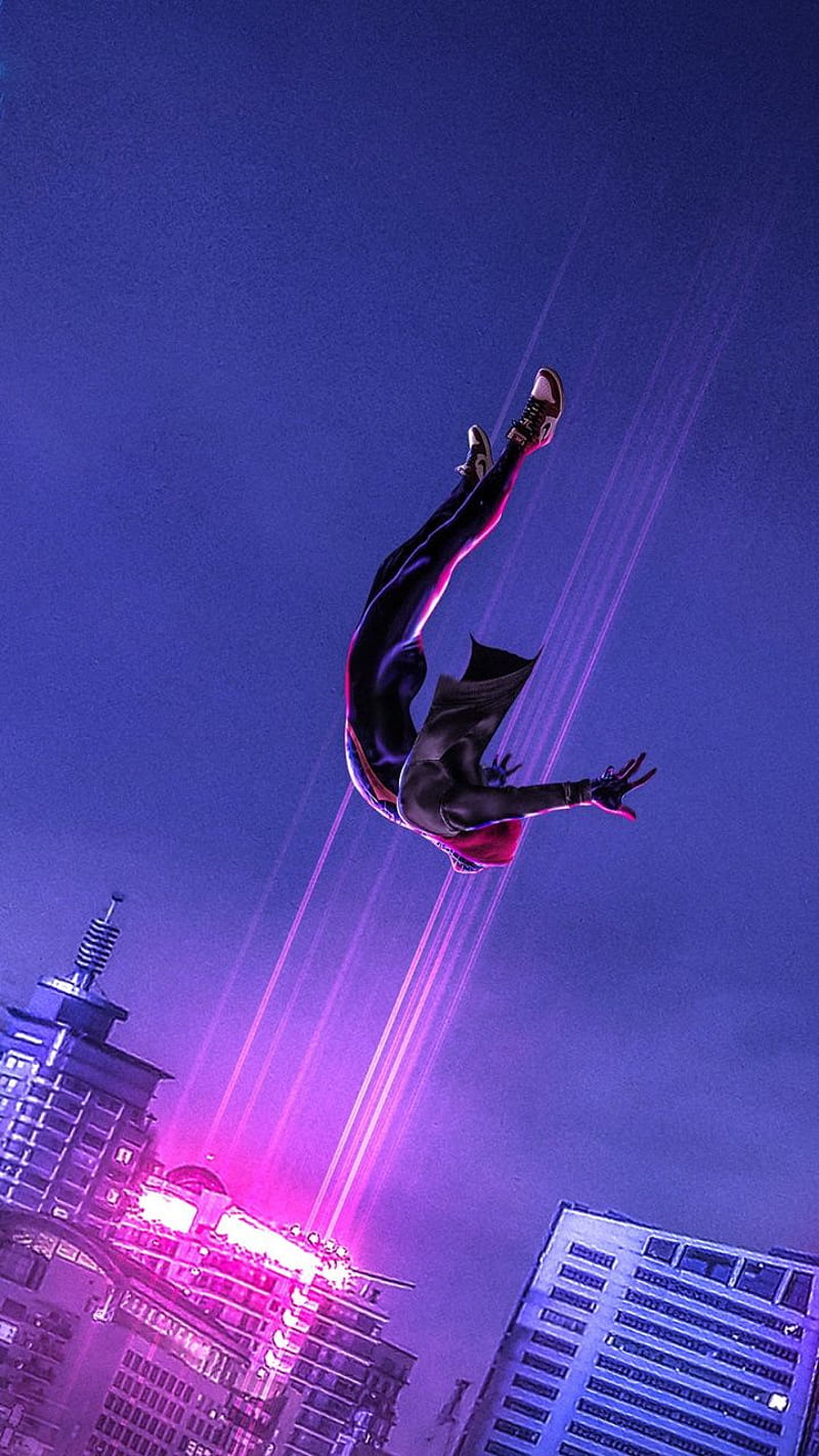Down, fly, man, spider, HD phone wallpaper