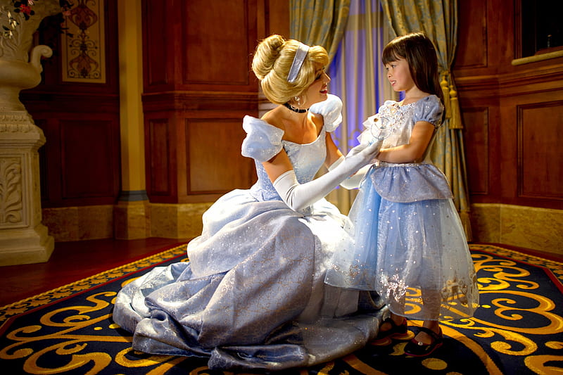 FAIRYTALE PRINCESS, Cinderella, girl, characters, fairytale, princess, HD wallpaper