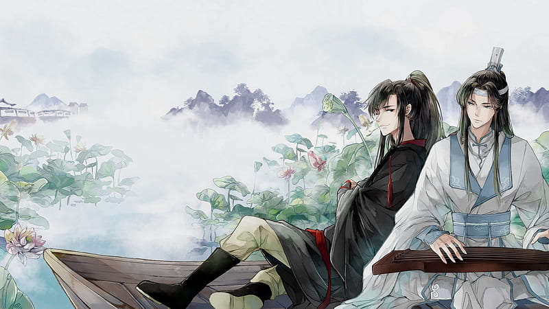 1080P, Anime, Mo Dao Zu Shi, Wei Ying, Lan Zhan HD Wallpaper