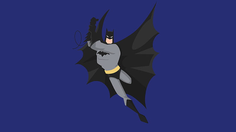 Batman Vector Style, batman, superheroes, artwork, artist, digital-art, artstation, HD wallpaper