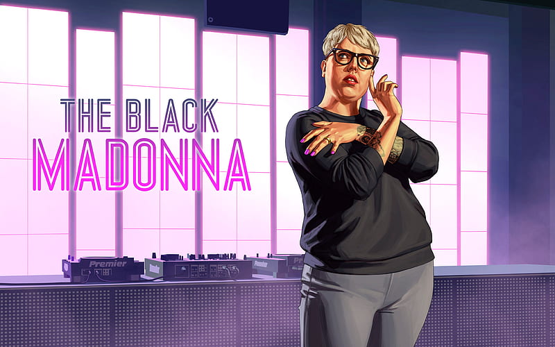 The Black Madonna Grand Theft Auto V Dlc, gta-5, gta, games, 2018-games, HD wallpaper