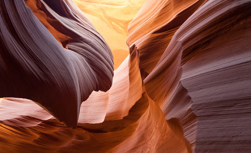 Canyons, Antelope Canyon, Arizona, Rock, Sandstone, HD wallpaper