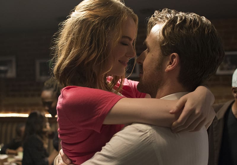 Love, Ryan Gosling, Emma Stone, Movie, La La Land, HD wallpaper