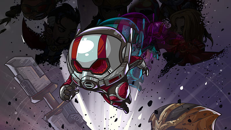 Ant-Man Marvel Comic Art, HD wallpaper