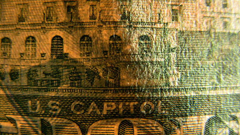 US Capitol Dollar Money, HD wallpaper