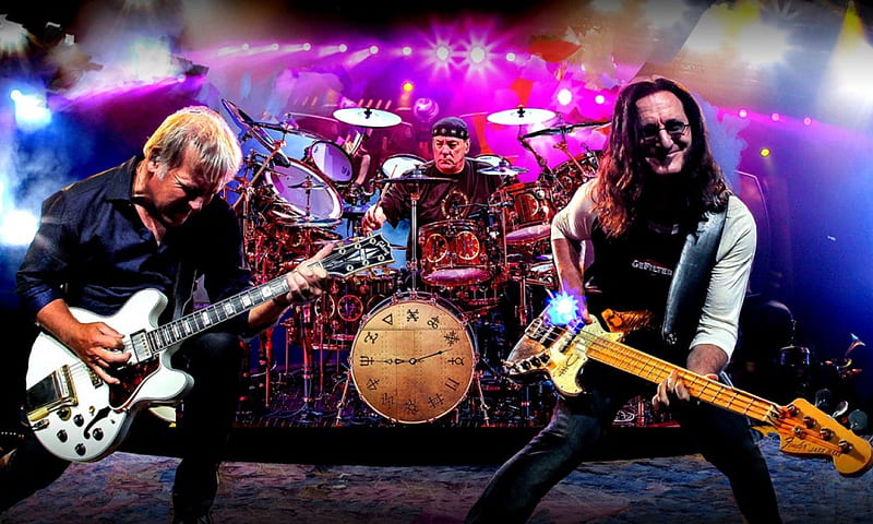 Rush, Alex Lifeson, Geddy Lee, Canadian Bands, Neil Peart, HD wallpaper