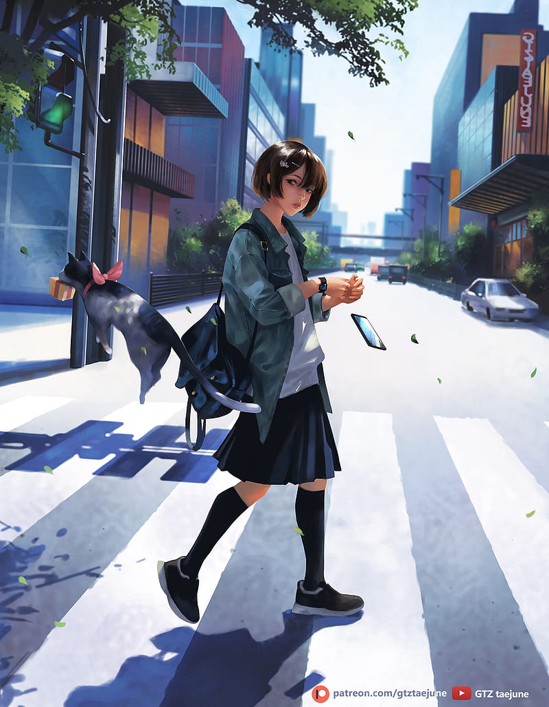 Anime Walk Anime GIF - Anime Walk ANIME - Discover & Share GIFs