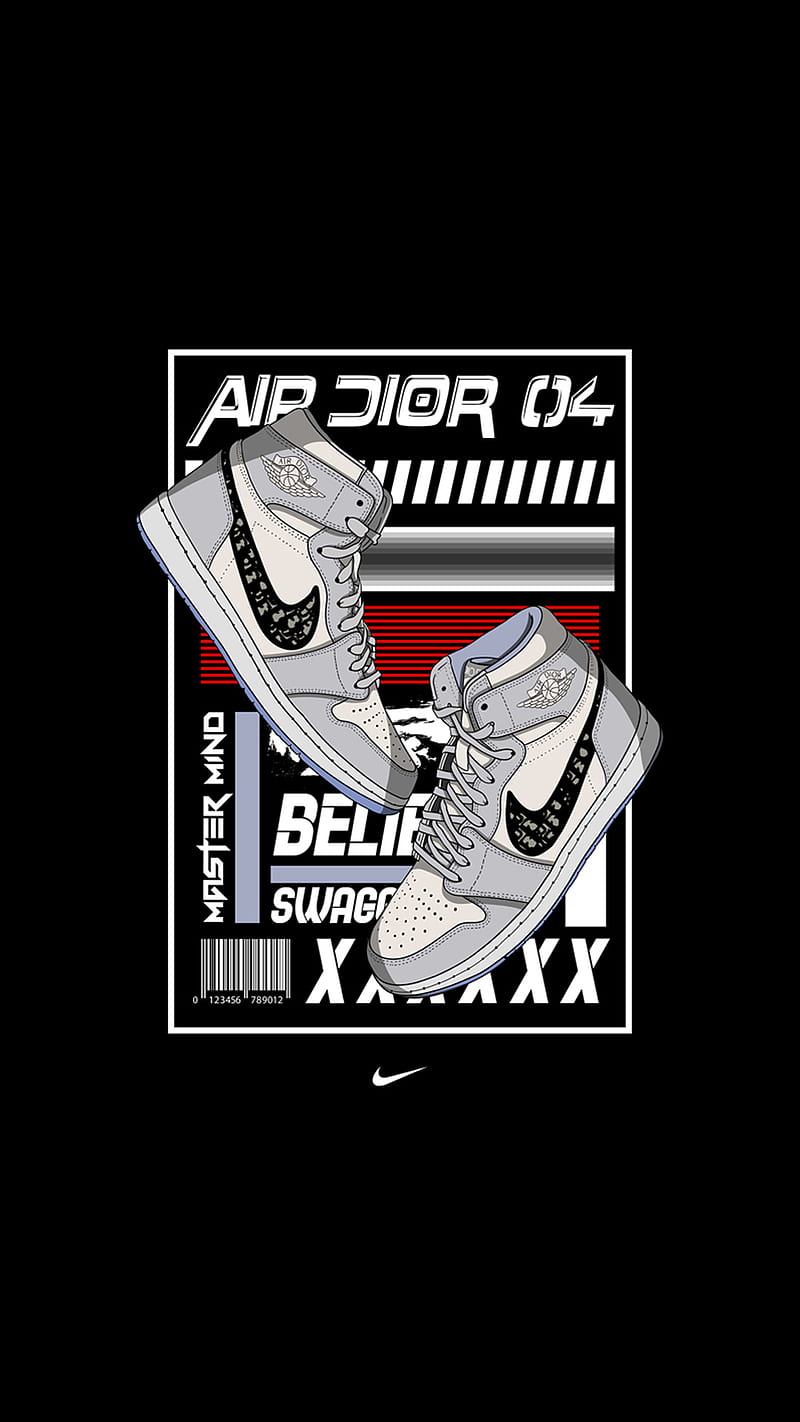 Air Jordan x Dior, Nike, brands, air dior, Air Jordan, black, ice, brand,  shoes, HD phone wallpaper | Peakpx