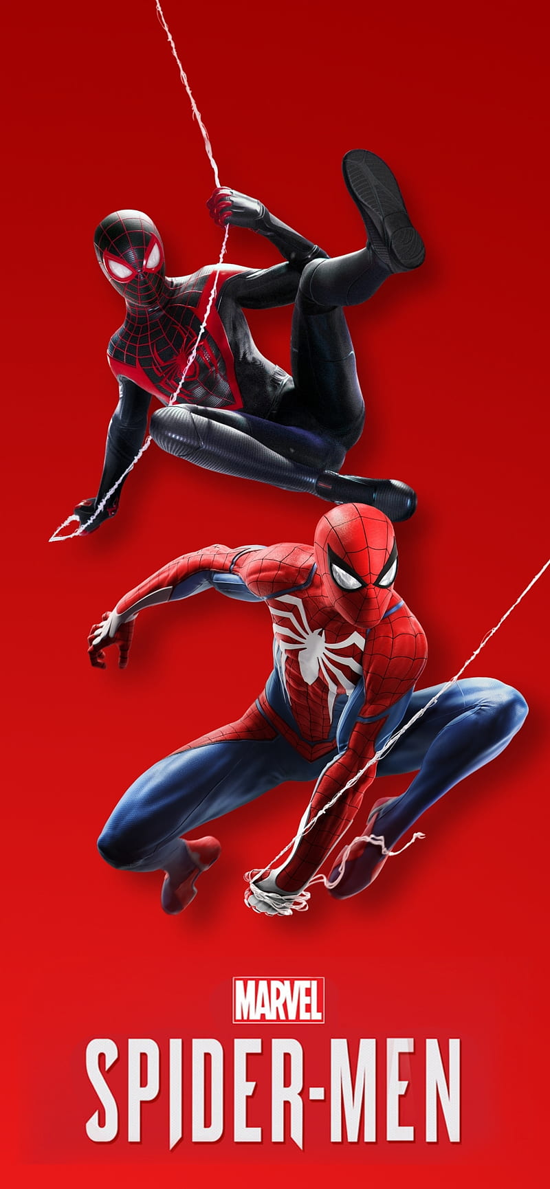 Spidermen, miles morales, peter parker, ps4, ps5, spiderman, HD phone wallpaper
