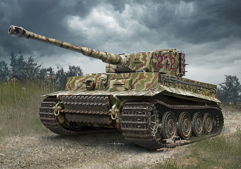 Tanks, Tiger I, Tank, HD wallpaper