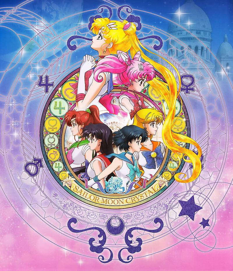 Sailor Moon Crystal , sailor chibimoon, sailor jupiter, sailor mars, sailor mercury, sailor moon, sailor moon crystal, sailor venus, HD phone wallpaper