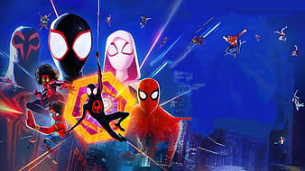 Spider-Man: Across The Spider-Verse Wallpaper iPhone Phone 4K #6801e