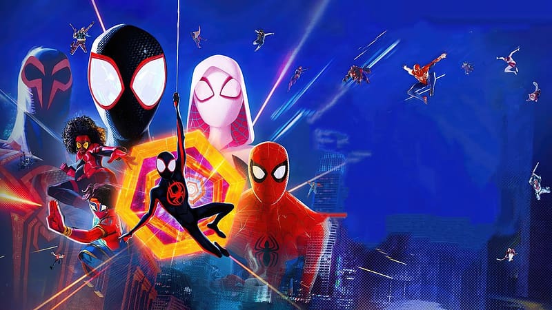 Across The Spider Verse Wallpaper in 2023