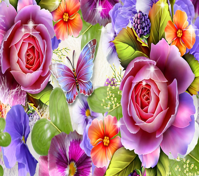 Floral Flowers, HD wallpaper | Peakpx