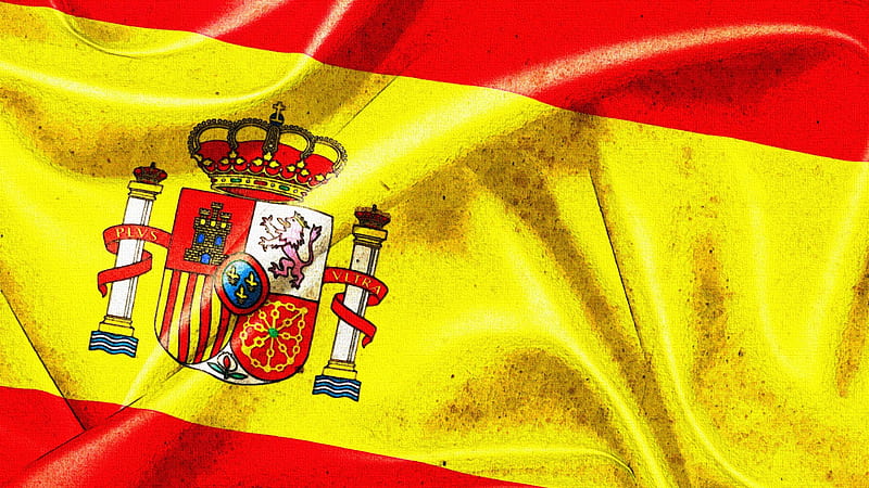 Flag Spain spanish flag, flag of Spain, national Spain symbols, Spain, HD wallpaper