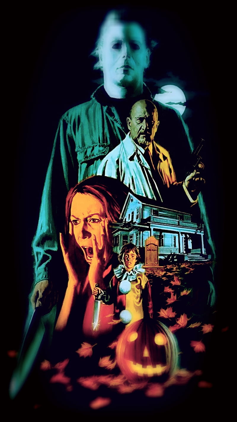 Halloween, 70s, horror, movies, poster, HD phone wallpaper