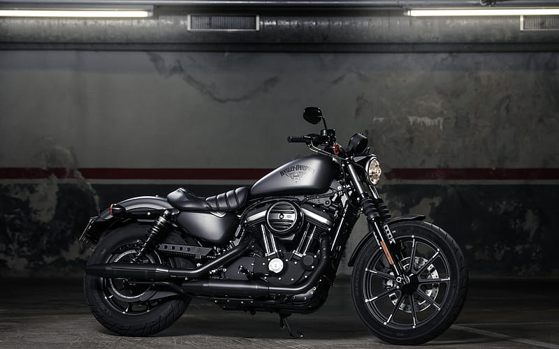 Harley-Davidson Sportster Iron 883, superbikes, 2018 bikes, american motorcycles, Harley-Davidson, HD wallpaper
