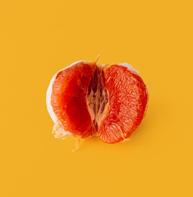 peeled pomelo fruit, HD phone wallpaper