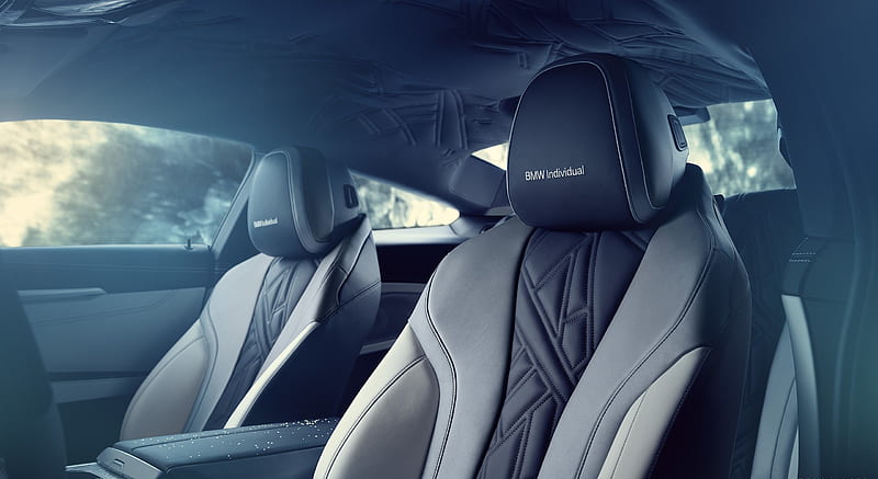 2019 BMW M850i Night Sky Individual - Interior, Seats , car, HD wallpaper