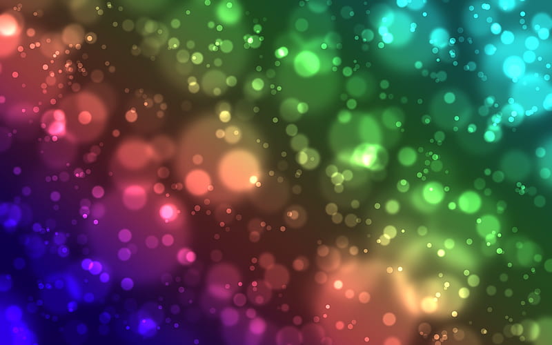 Dem bubbles, colorful, circle, orange, cg, circles, yellow, cyan, bokeh, green, bubbles, aqua, light, blue, bubble, elipse, boke, water, computer graphics, hop, HD wallpaper