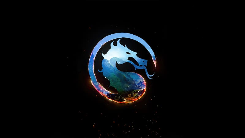 Mortal Kombat 1 Logo , mortal-kombat-1, mortal-kombat, games, 2023-games, ps5-games, xbox-one-games, logo, HD wallpaper