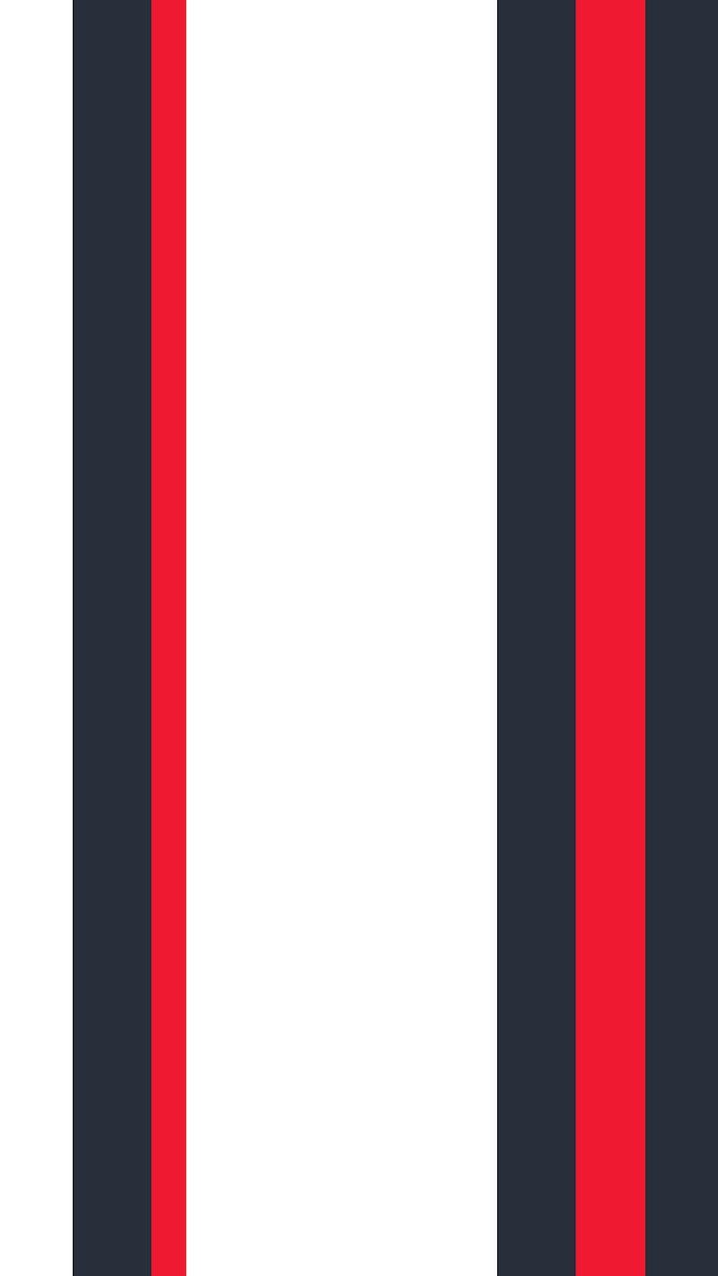 Simple Abstract, Lines, background, black, flat, modern, red, white, HD phone wallpaper