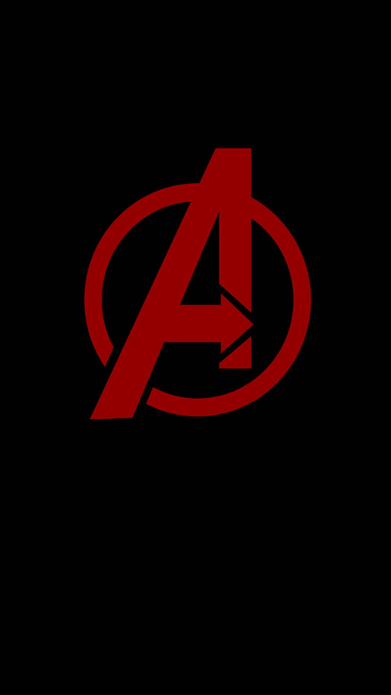 Avengers Logo, marvel comics, HD phone wallpaper