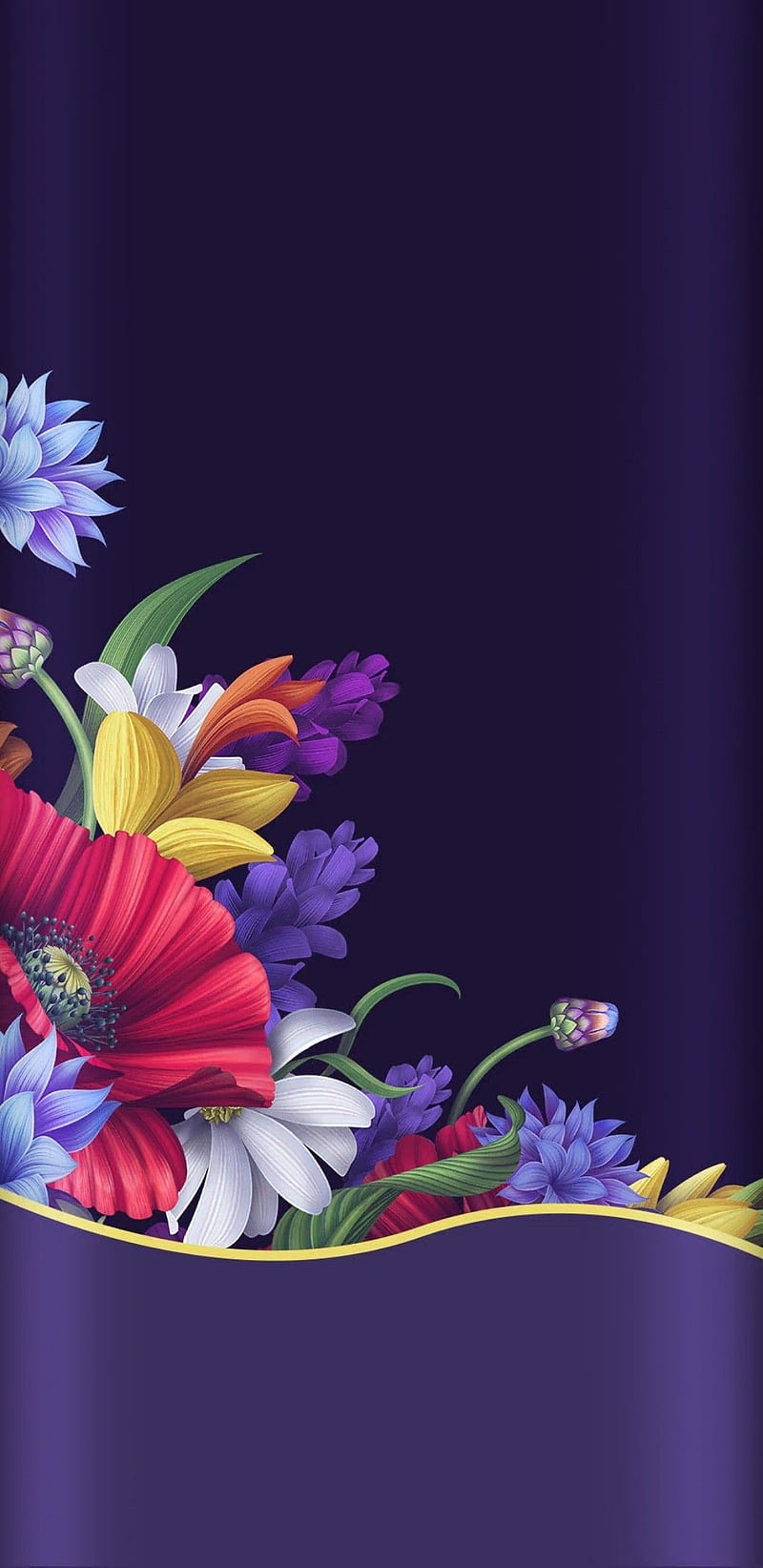 Arreglo floral, vistoso, flor, femenino, bonito, púrpura, Fondo de pantalla  de teléfono HD | Peakpx